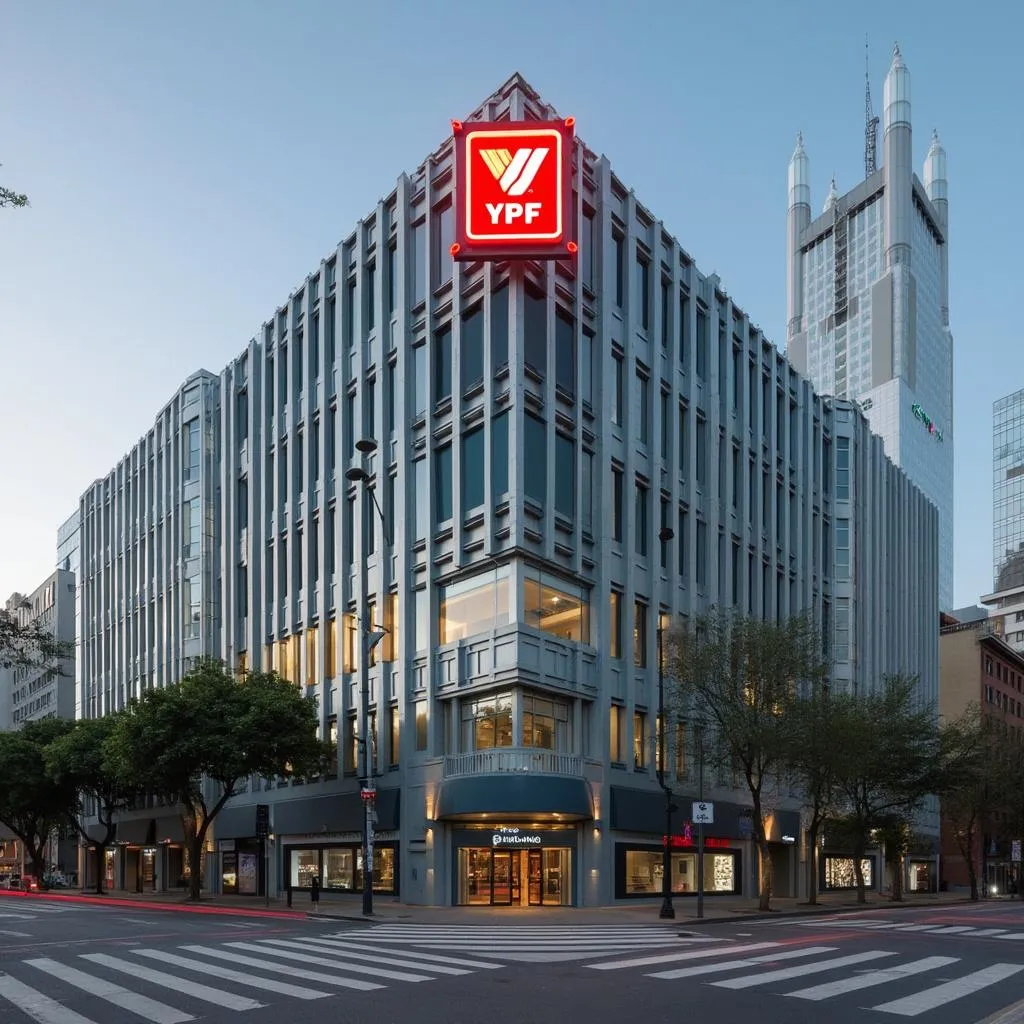 Oficinas centrales de YPF en Buenos Aires
